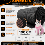 Kedi Sineklik Tülü – Güçlendirilmiş Dayanıklı Tül 100 CM YÜKSEKLİK