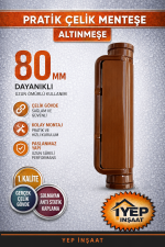80mm Pratik Çelik Menteşe - Görsel 2