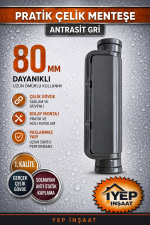 80mm Pratik Çelik Menteşe - Görsel 3