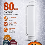 80mm Pratik Çelik Menteşe