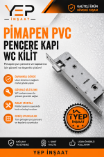 Pimapen PVC Pencere Kapı WC Kilit